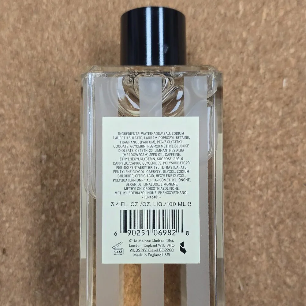 Jo Malone Wood Sage & Sea Salt Body and Hand Wash Gel Moussant 3.4 oz. 100 ml